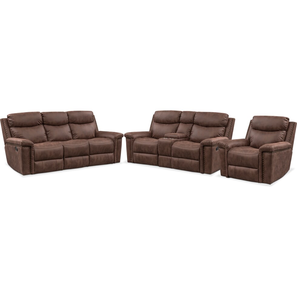 montana manual dark brown  pc living room   