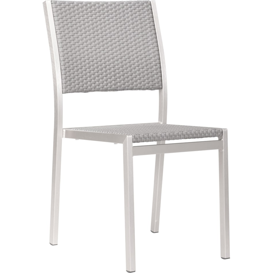 montana silver outdoor chair   