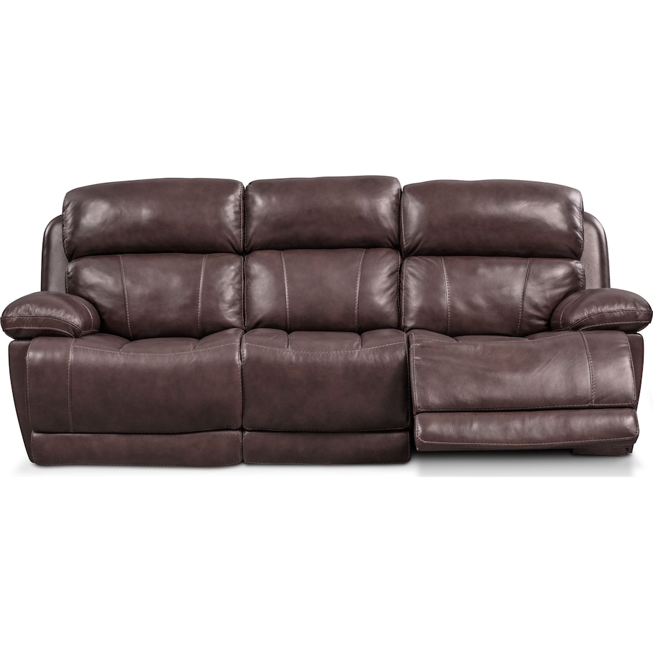 monte carlo dark brown sofa   