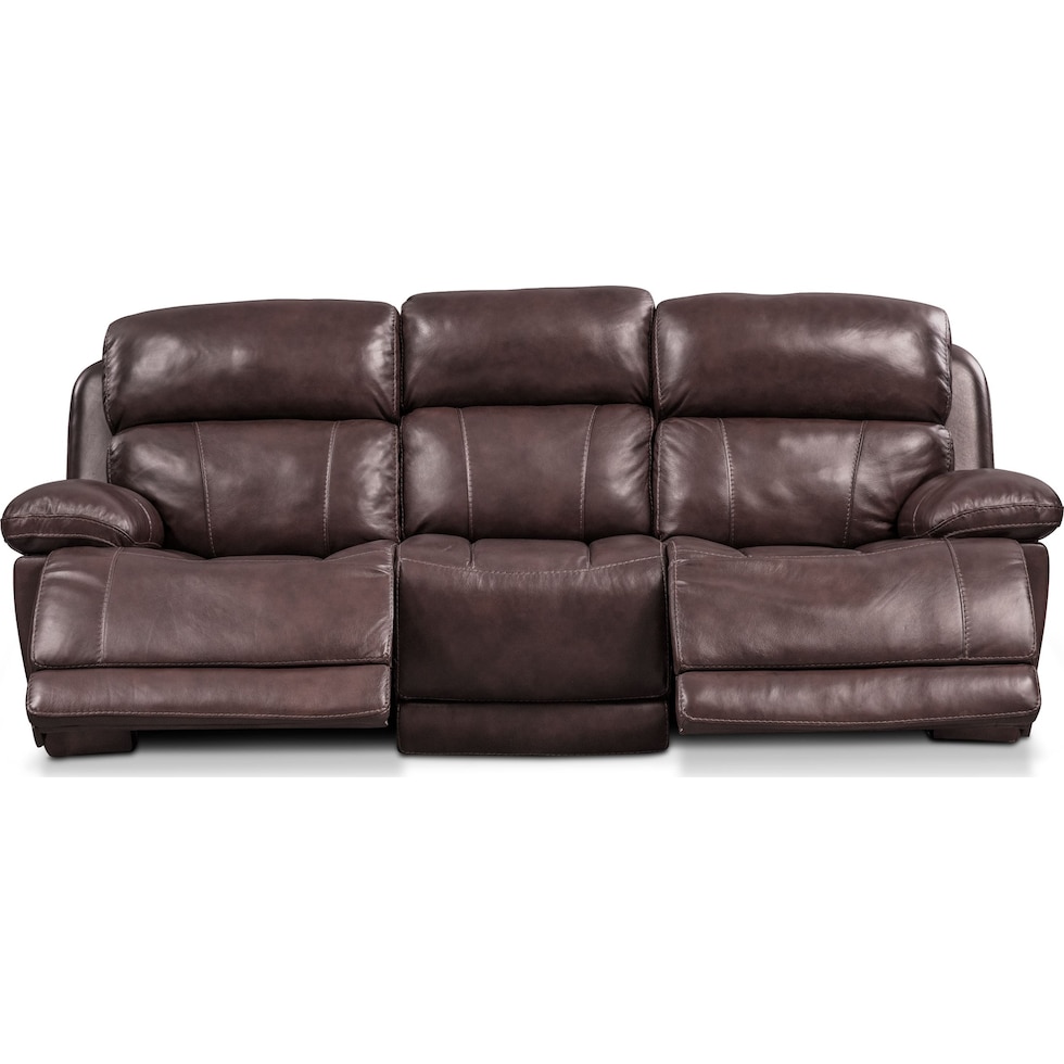 monte carlo dark brown sofa   