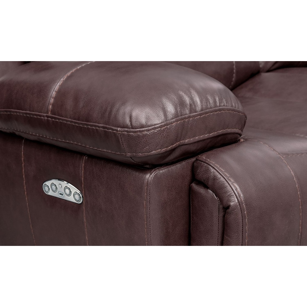 monte carlo dark brown sofa   