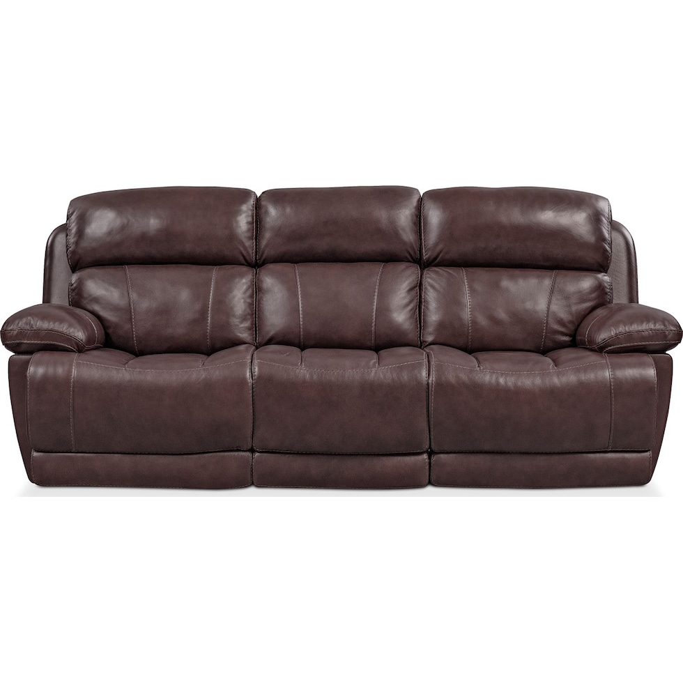 monte carlo dark brown sofa   