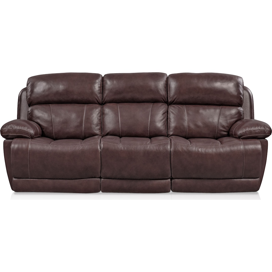 monte carlo dark brown sofa   