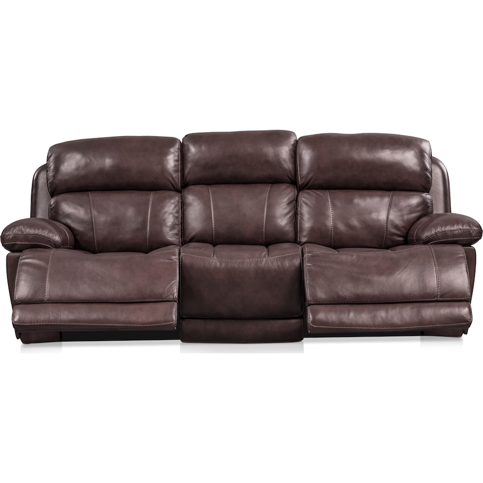 monte carlo dark brown sofa   