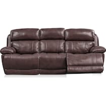 monte carlo dark brown sofa   