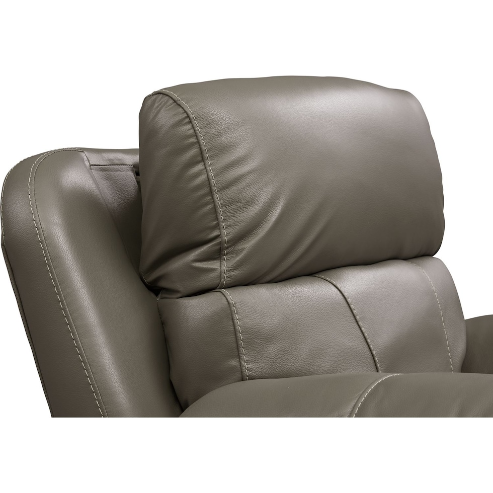 monte carlo gray recliner   