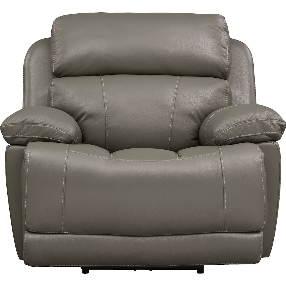 monte carlo gray recliner   