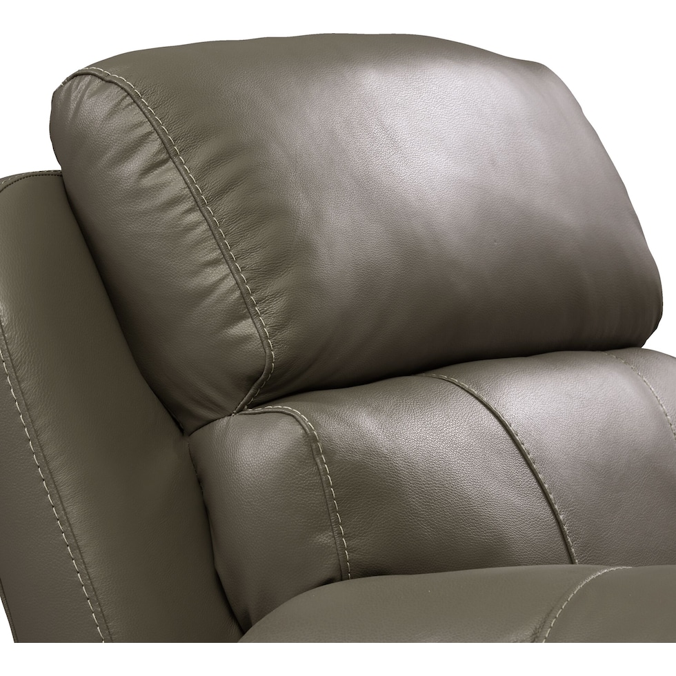 monte carlo gray recliner   