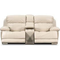 monte carlo white loveseat   