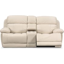 monte carlo white loveseat   