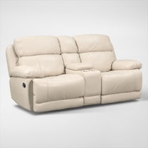 monte carlo white loveseat   