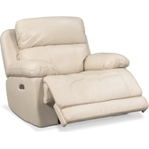 monte carlo white recliner   