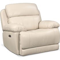 monte carlo white recliner   