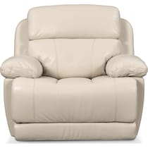 monte carlo white recliner   