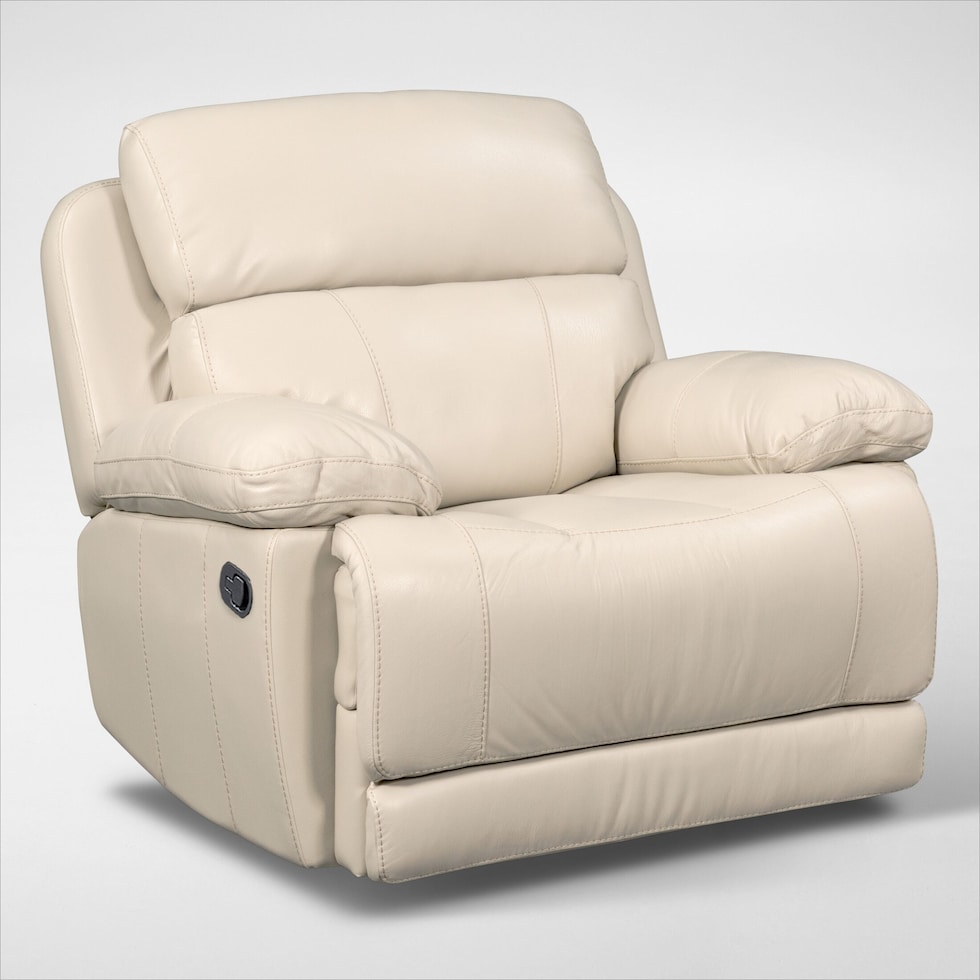 monte carlo white recliner   