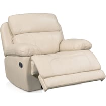 monte carlo white recliner   