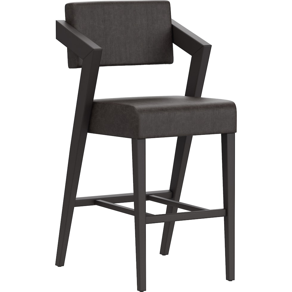 montepulciano black bar stool   