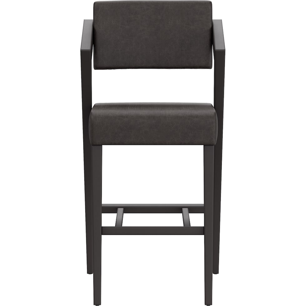montepulciano black bar stool   