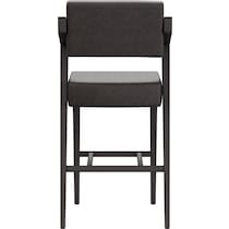 montepulciano black bar stool   