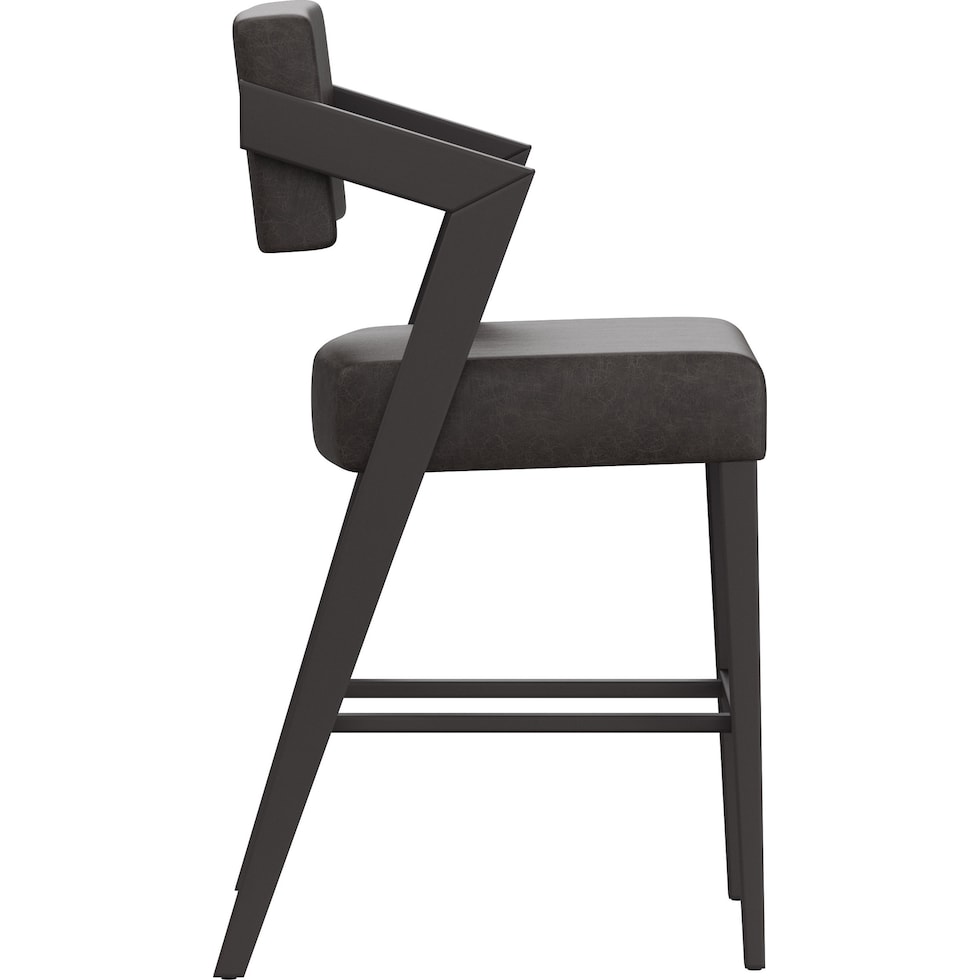 montepulciano black bar stool   