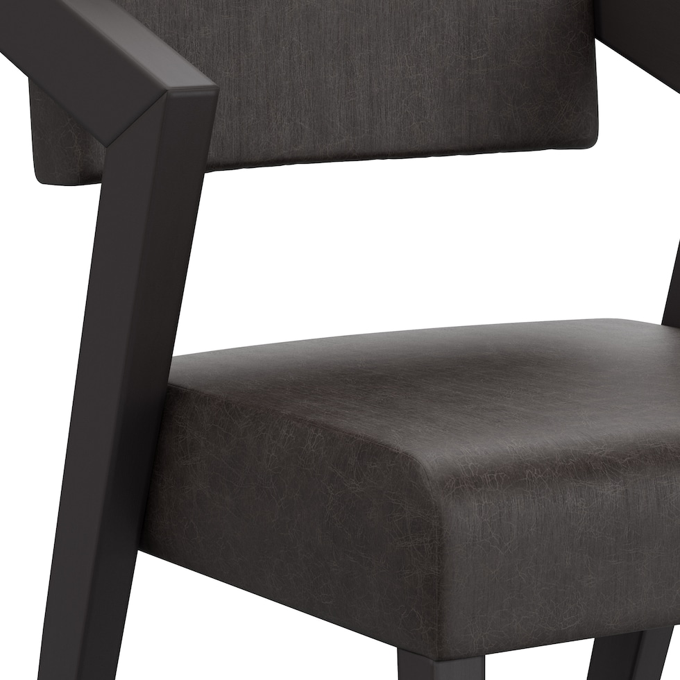 montepulciano black bar stool   