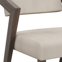 montepulciano gray counter height stool   