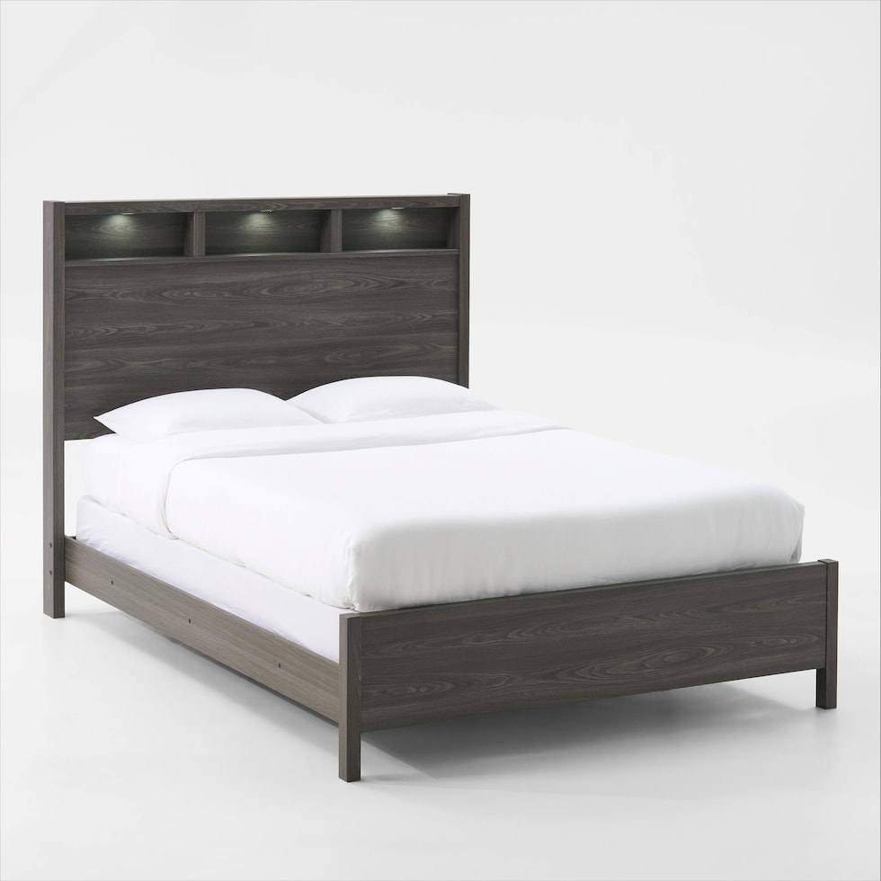 monterey brown  pc queen bedroom   