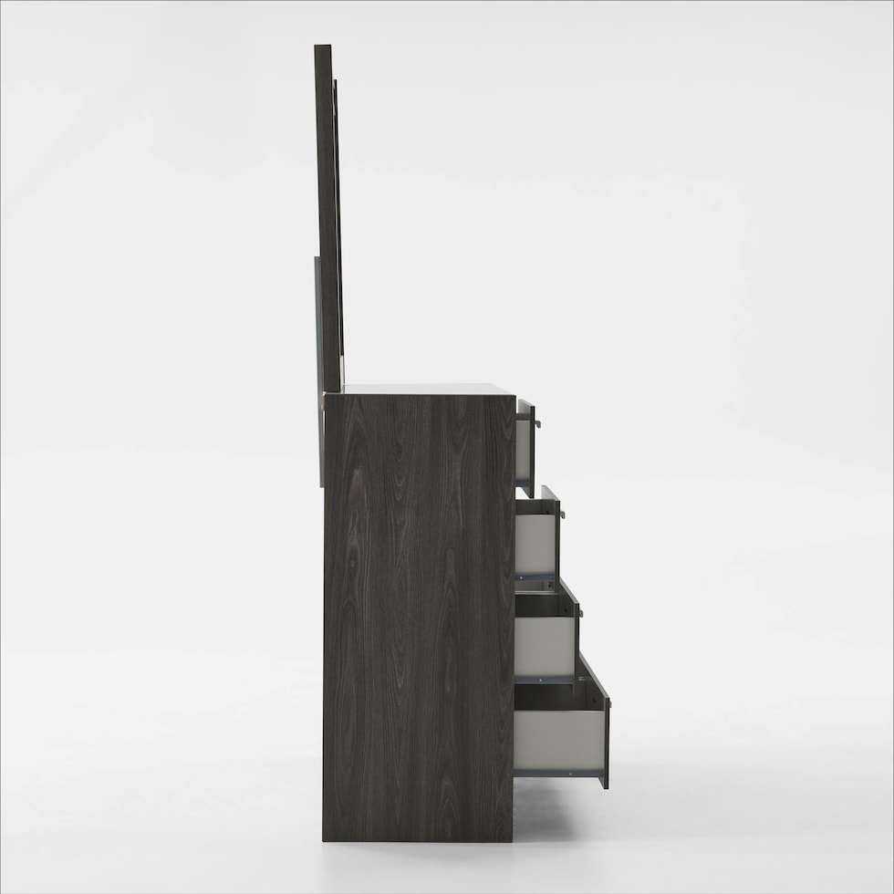 monterey brown dresser and mirror   