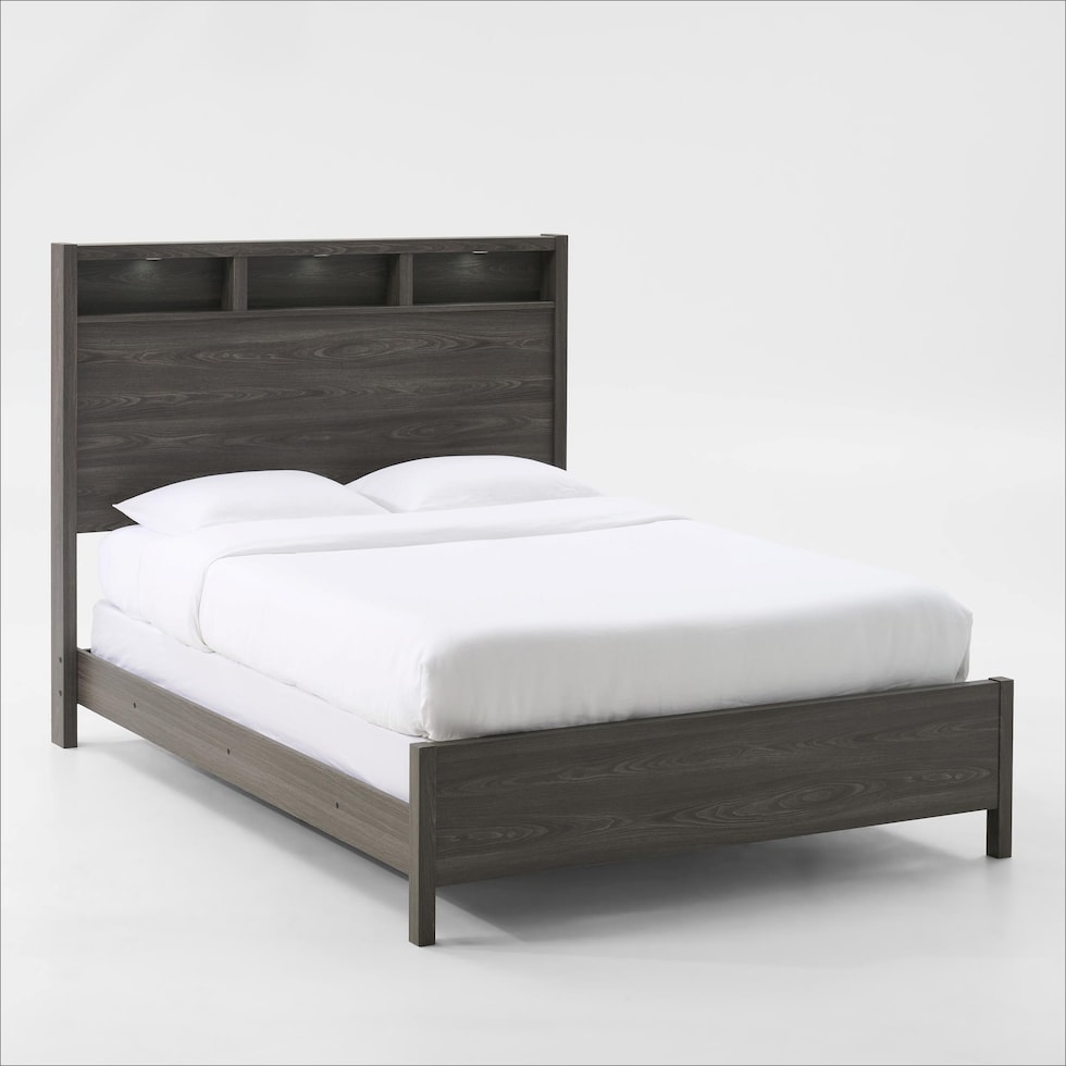 monterey brown queen bed   