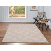 monty light brown area rug  x    