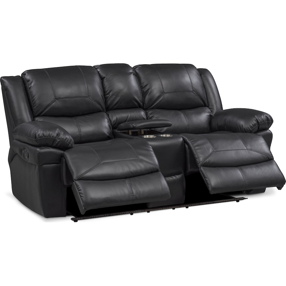 Monza Manual Reclining Loveseat | American Signature Furniture