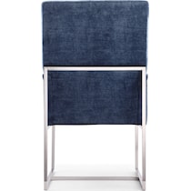 moore blue dining chair   