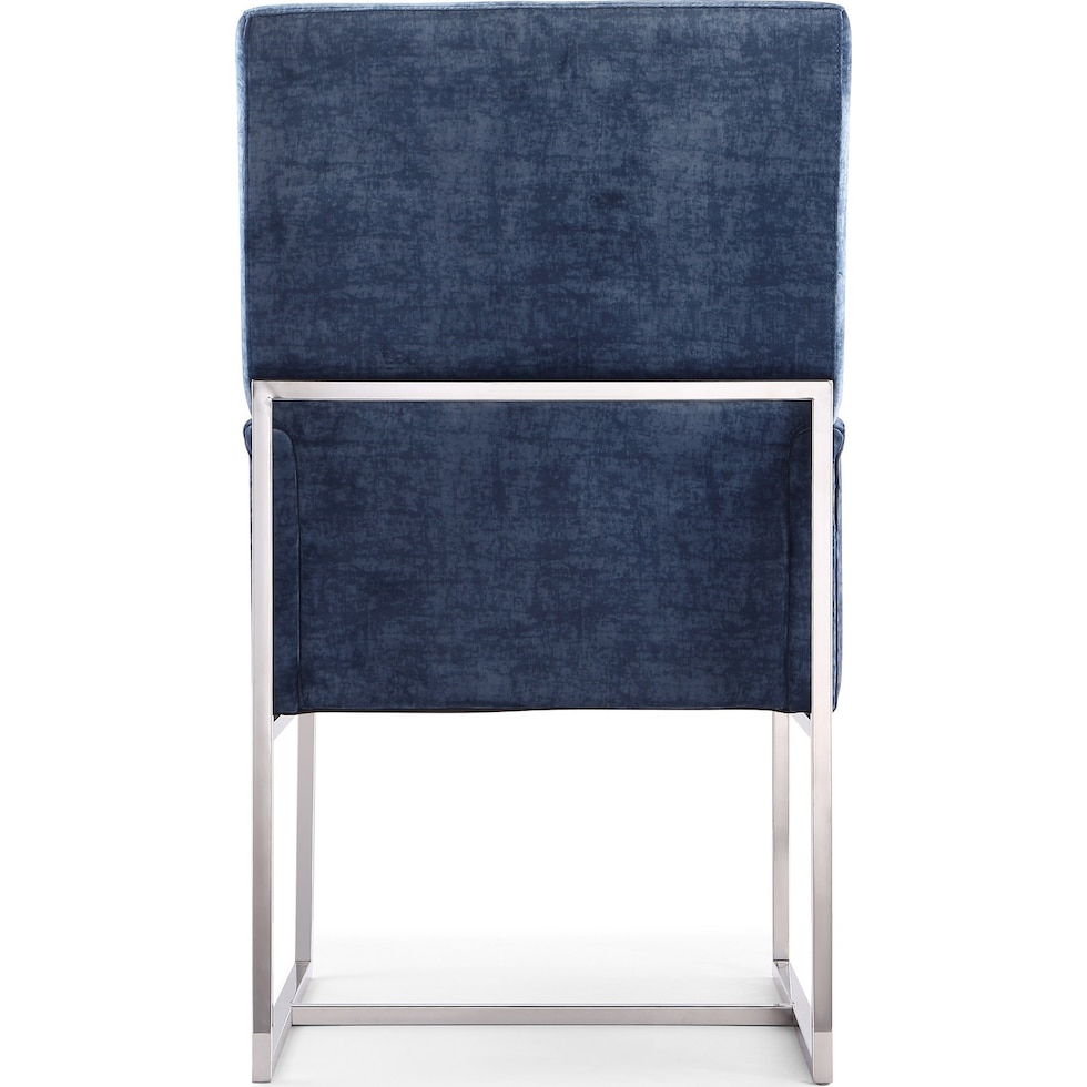 moore blue dining chair   