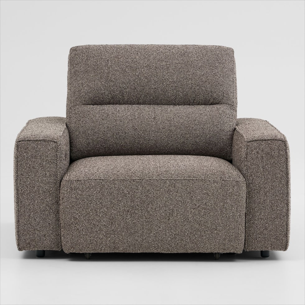 morena light brown recliner   