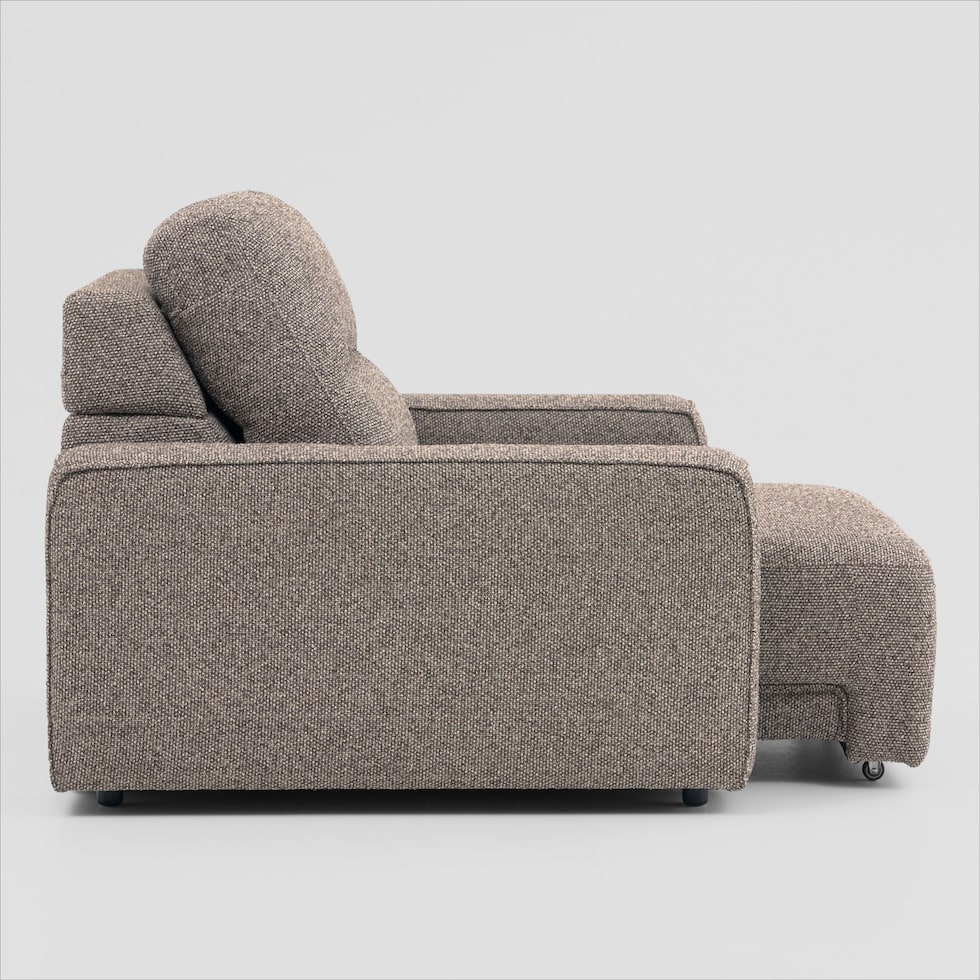 morena light brown recliner   