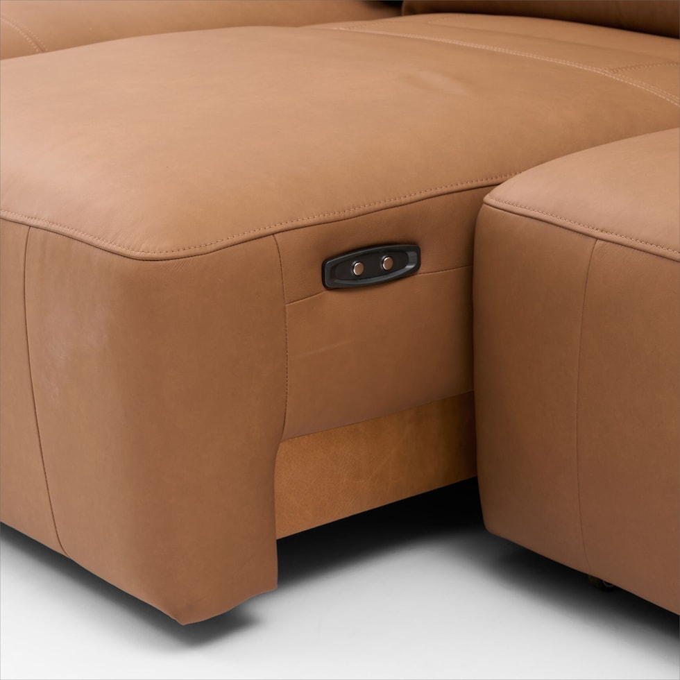 morena light brown sectional   