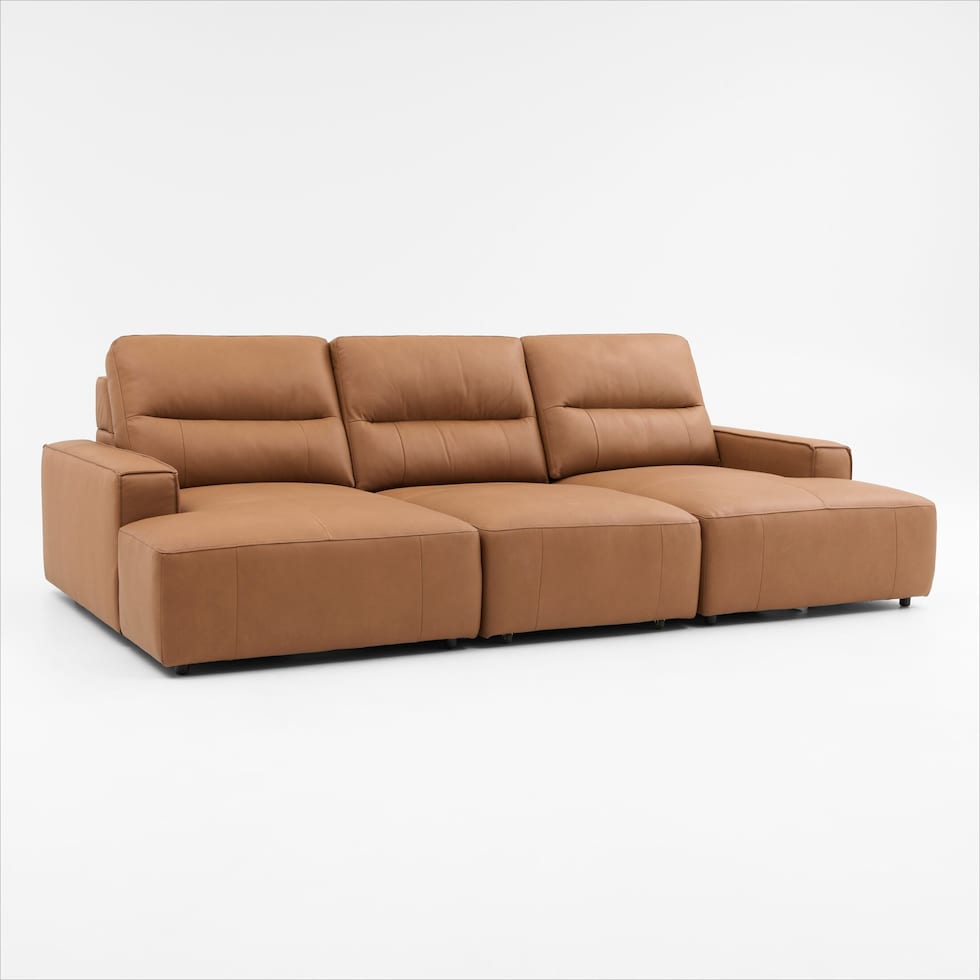 morena light brown sectional   