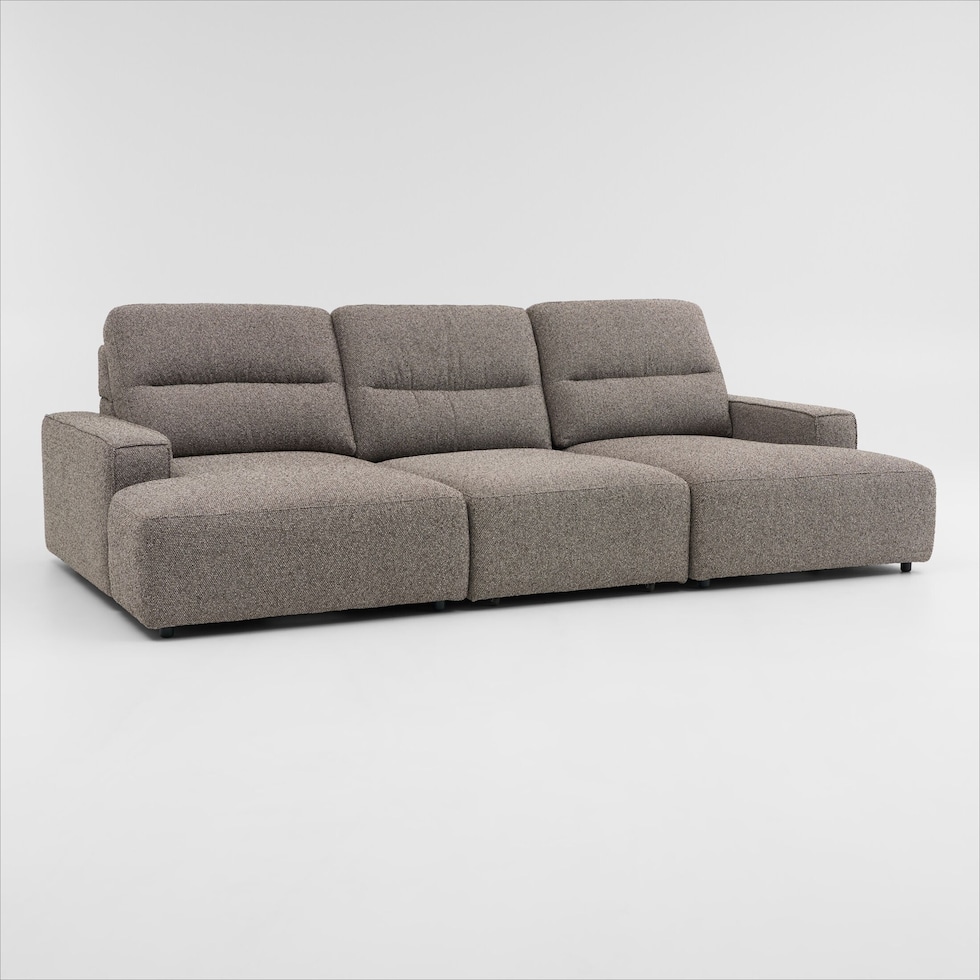 morena light brown sectional   