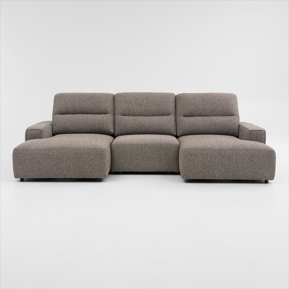 morena light brown sectional   