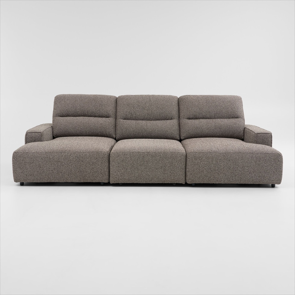 morena light brown sectional   
