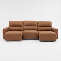 morena light brown sofa   