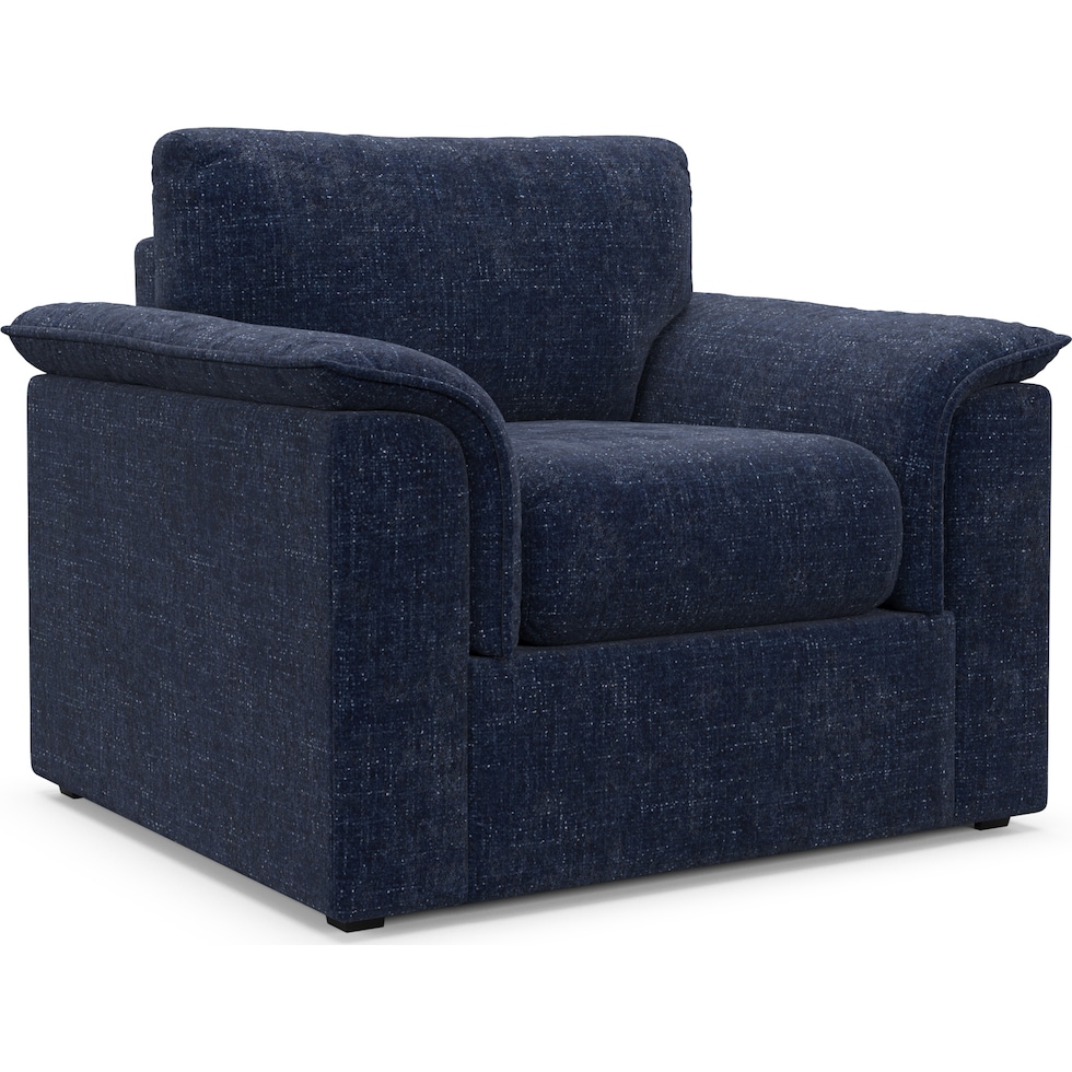 morse blue chair   