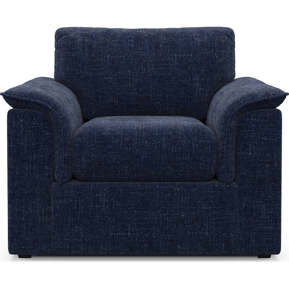morse blue chair   