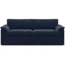 morse blue sofa   