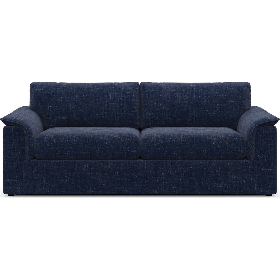 morse blue sofa   
