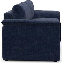 morse blue sofa   
