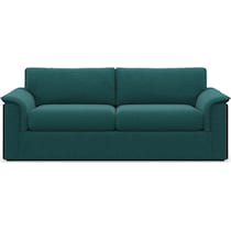 morse blue sofa   