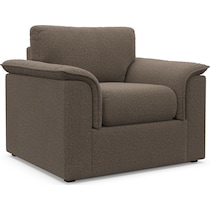 morse dark brown chair   