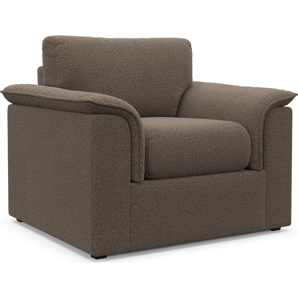 morse dark brown chair   