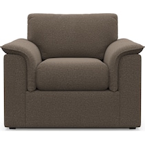 morse dark brown chair   